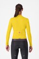 CASTELLI Cycling winter long sleeve jersey - ESPRESSO THERMAL W - yellow