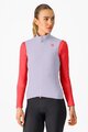 CASTELLI Cycling gilet - ESPRESSO W - purple