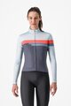 CASTELLI Cycling winter long sleeve jersey - TORNARE - blue
