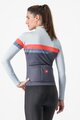 CASTELLI Cycling winter long sleeve jersey - TORNARE - blue