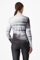 CASTELLI Cycling winter long sleeve jersey - PHASE - white/black