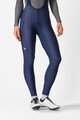 CASTELLI Cycling long bib trousers - ESPRESSO DT W - blue