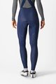CASTELLI Cycling long bib trousers - ESPRESSO DT W - blue