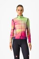 CASTELLI Cycling thermal jacket - PERFETTO LTD ROS 2 JKT - multicolour/pink