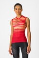 CASTELLI Cycling sleeveless jersey - INSIDER 2 W - red