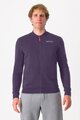 CASTELLI hoodie - CLASSICO TRACK - purple