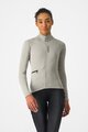 CASTELLI Cycling winter long sleeve jersey - UNLIMITED TRAIL 2 W - grey