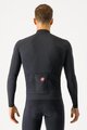 CASTELLI Cycling winter long sleeve jersey - AERO RACE - black