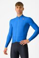 CASTELLI Cycling winter long sleeve jersey - AERO RACE - blue