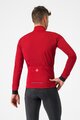 CASTELLI Cycling thermal jacket - SALTO - red