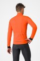 CASTELLI Cycling thermal jacket - SALTO - orange