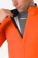 CASTELLI Cycling thermal jacket - SALTO - orange