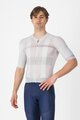 CASTELLI Cycling short sleeve jersey - CLIMBER´S A/C - silver/grey