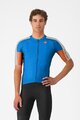CASTELLI Cycling short sleeve jersey - ENTRATA 6 - blue