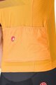 CASTELLI Cycling short sleeve jersey - SIMBOLO - yellow/bordeaux