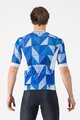 CASTELLI Cycling short sleeve jersey - HERITAGE - blue