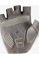 CASTELLI Cycling fingerless gloves - ESPRESSO - light blue