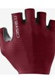 CASTELLI Cycling fingerless gloves - ESPRESSO - bordeaux