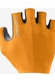 CASTELLI Cycling fingerless gloves - ESPRESSO - orange