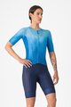 CASTELLI Cycling bib shorts - A/C W - blue