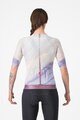 CASTELLI Cycling short sleeve jersey - AERO PRO 8S - purple
