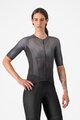 CASTELLI Cycling short sleeve jersey - A/C W - black