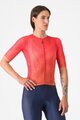CASTELLI Cycling short sleeve jersey - A/C W - red