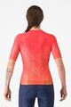 CASTELLI Cycling short sleeve jersey - A/C W - red