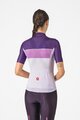 CASTELLI Cycling short sleeve jersey - ELEGANTE - purple/pink/white