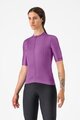 CASTELLI Cycling short sleeve jersey - UNLIMITED W - purple
