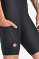 CASTELLI Cycling bib shorts - UNLIMITED ENDURANCE W DT - black