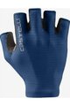 CASTELLI Cycling fingerless gloves - ESPRESSO W - blue