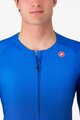 CASTELLI Cycling summer long sleeve jersey - UPF LONG - blue