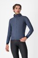 CASTELLI Cycling windproof jacket - FLY UNLTD - blue