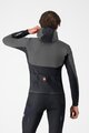 CASTELLI Cycling windproof jacket - FLY UNLTD - black/grey