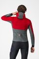 CASTELLI Cycling windproof jacket - FLY UNLTD - red/grey