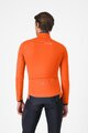 CASTELLI Cycling thermal jacket - ALPHA 150 - orange