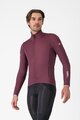 CASTELLI Cycling thermal jacket - ALPHA 150 - bordeaux