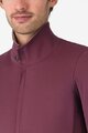 CASTELLI Cycling thermal jacket - ALPHA 150 - bordeaux