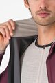 CASTELLI Cycling thermal jacket - ALPHA 150 - bordeaux
