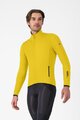 CASTELLI Cycling thermal jacket - ALPHA 150 - yellow