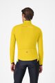 CASTELLI Cycling thermal jacket - ALPHA 150 - yellow
