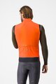 CASTELLI Cycling gilet - PERFETTO AIR - orange