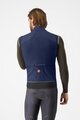 CASTELLI Cycling gilet - PERFETTO AIR - blue