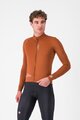 CASTELLI Cycling windproof jacket - DO.DI.CI. - brown
