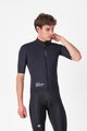 CASTELLI Cycling windproof jacket - DO.DI.CI. SHORT SLEEVE - black