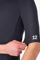 CASTELLI Cycling windproof jacket - DO.DI.CI. SHORT SLEEVE - black