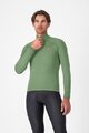 CASTELLI Cycling thermal jacket - COMPETIZIONE - green