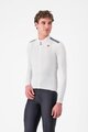 CASTELLI Cycling winter long sleeve jersey - PURO 4 - white