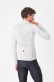 CASTELLI Cycling winter long sleeve jersey - PURO 4 - white
